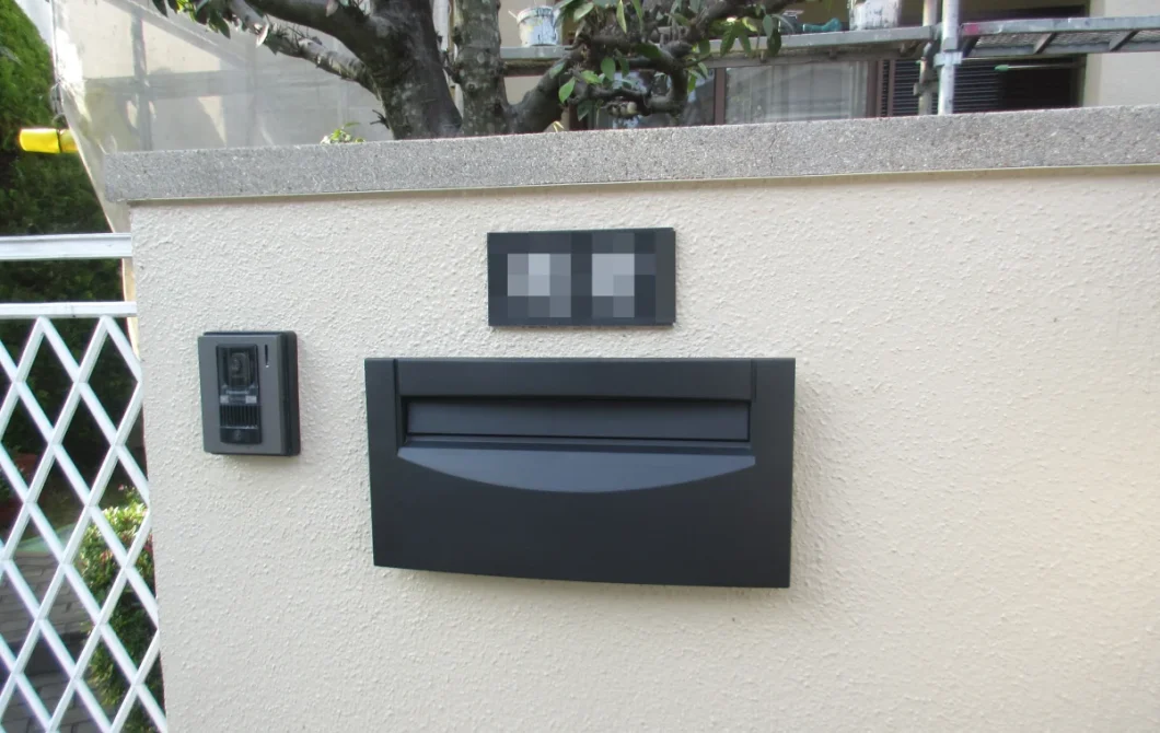 奈良県橿原市光陽町T様邸　デザインポスト入れ替え工事 施工後の写真