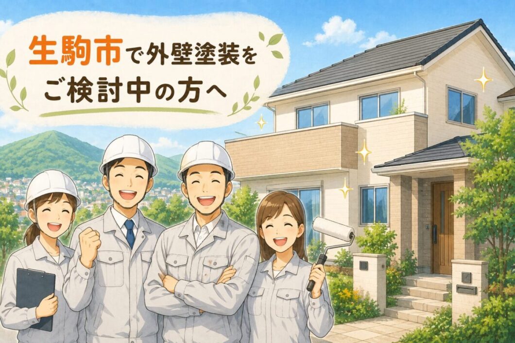 奈良県塗装会社による外壁・屋根塗装工事の塗装会社の人々
