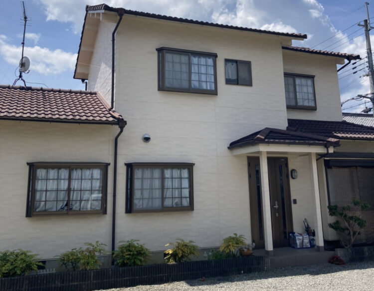 奈良県葛城市T様邸　外壁塗装・屋根塗装工事 施工前の写真