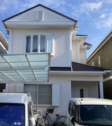 奈良北葛城郡広陵町H様邸　外壁塗装・防水工事