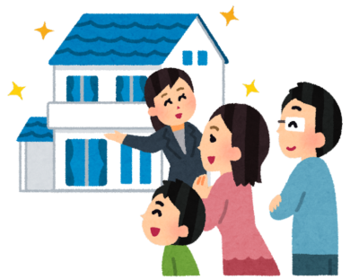奈良の香芝の株式会社ヨネヤの外壁塗装と屋根塗装の家と家族と女性