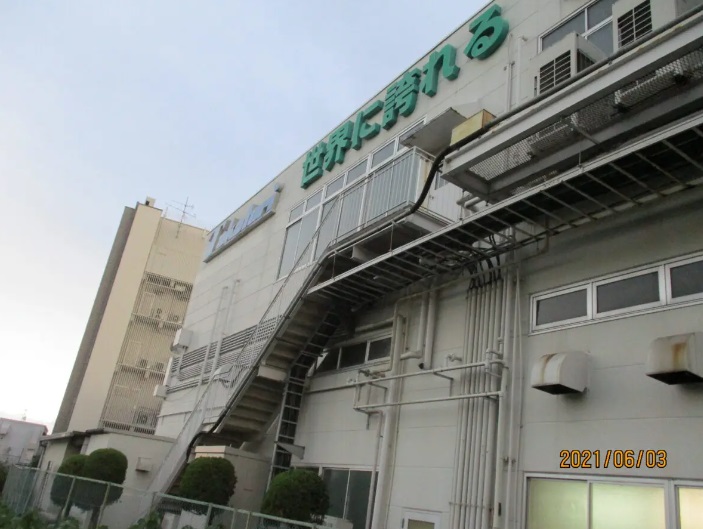 奈良橿原市T株式会社様（工場）　外壁塗装工事 施工前の写真