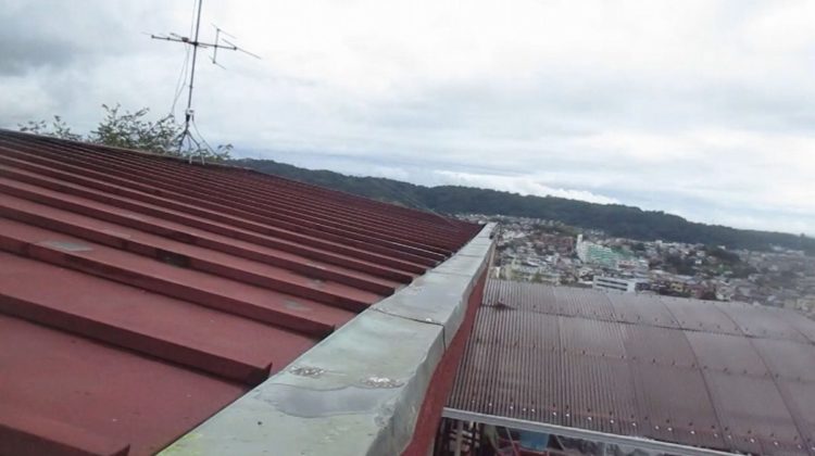 奈良の香芝市の株式会社ヨネヤの外壁塗装と屋根塗装の板金
